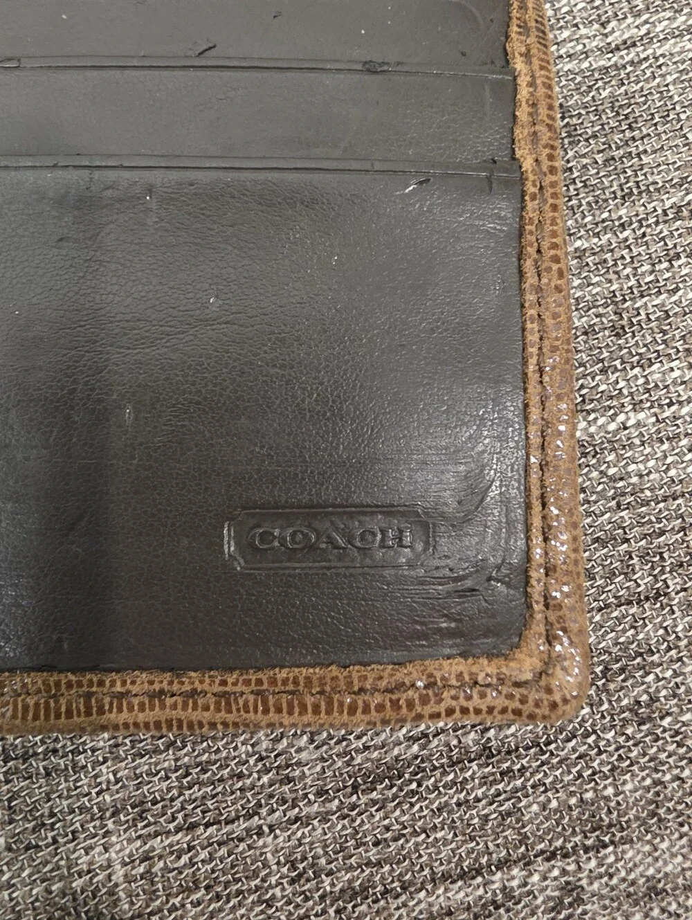 Coach vintage outside